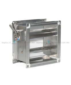 Van đường ống vuông gió tay gạt (D-VCD) Volume Controll Damper